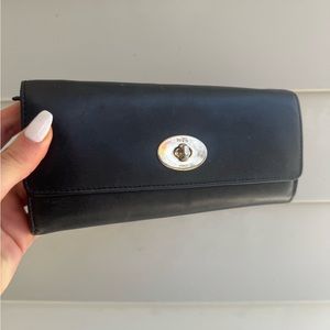 Black Leather Wallet